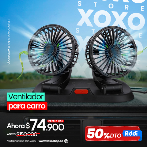 Ventilador para carro